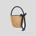 Ladies handbag with bowknot rope